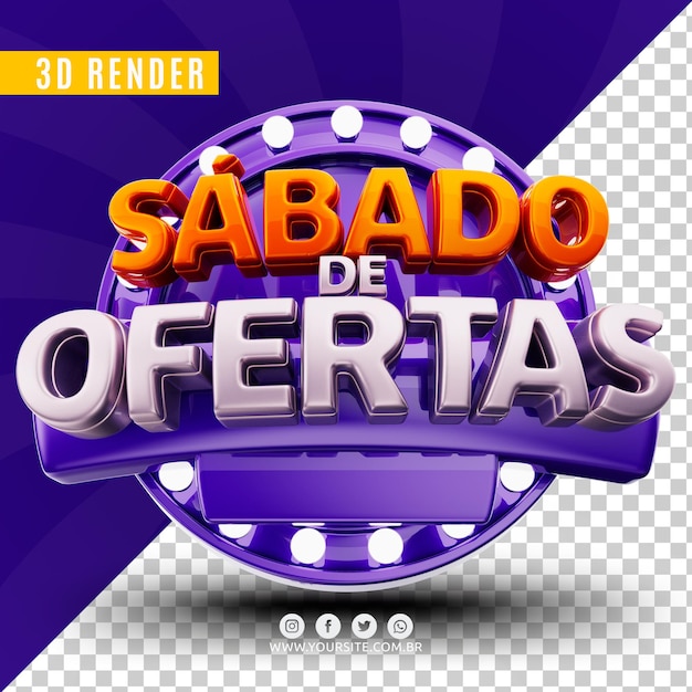 PSD sábado 3 de ofertas para empresas y eventos