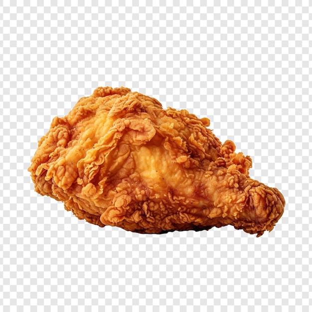 Saboroso frango frito png isolado em fundo transparente