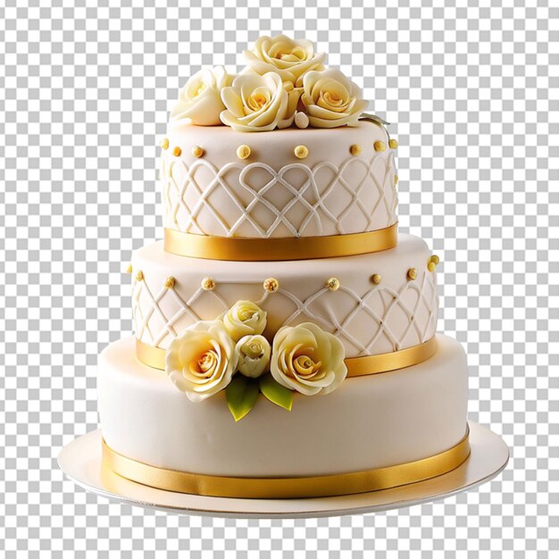 PSD saboroso pastel de fondante de bodas