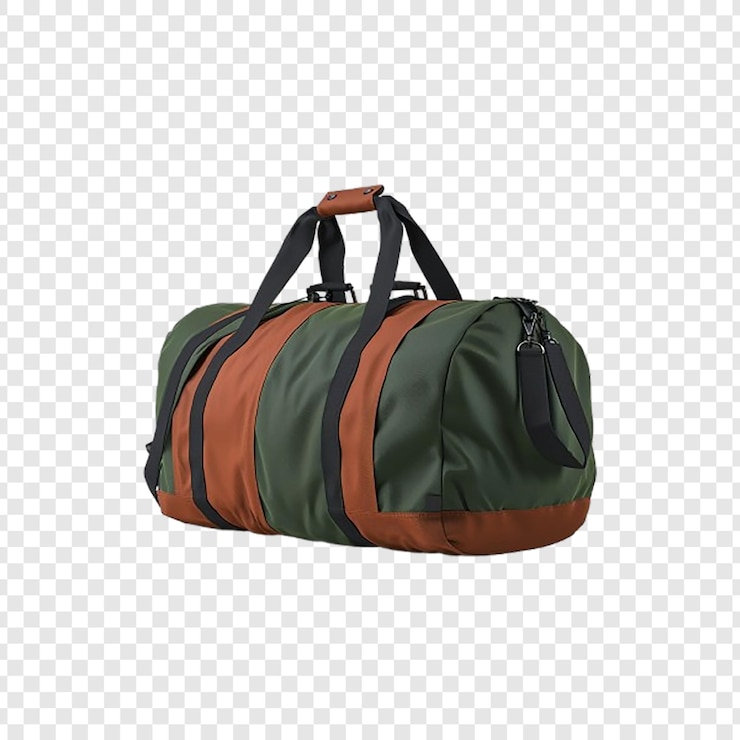 PSD un sac à bande brune et une bande brune