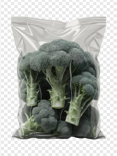 Un Sac De Brocoli Est Plein De Brocoli