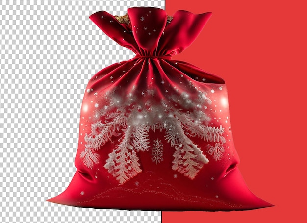 Sac de Noël rouge