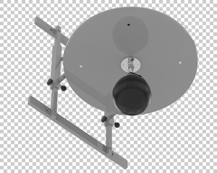 PSD saco de boxeo aislado sobre fondo transparente ilustración de renderizado 3d