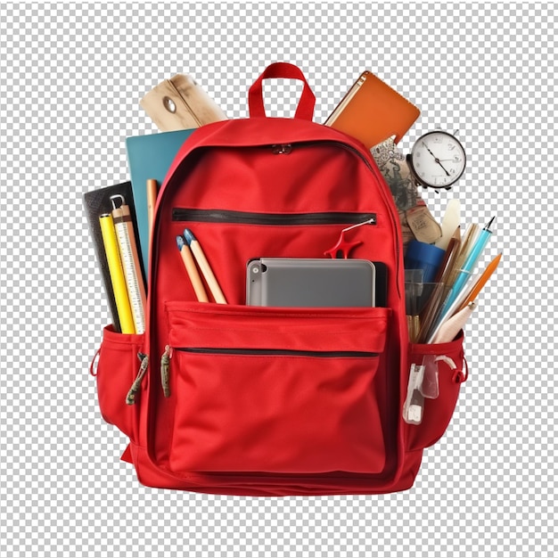 saco de mochila para a criança e de volta à escola
