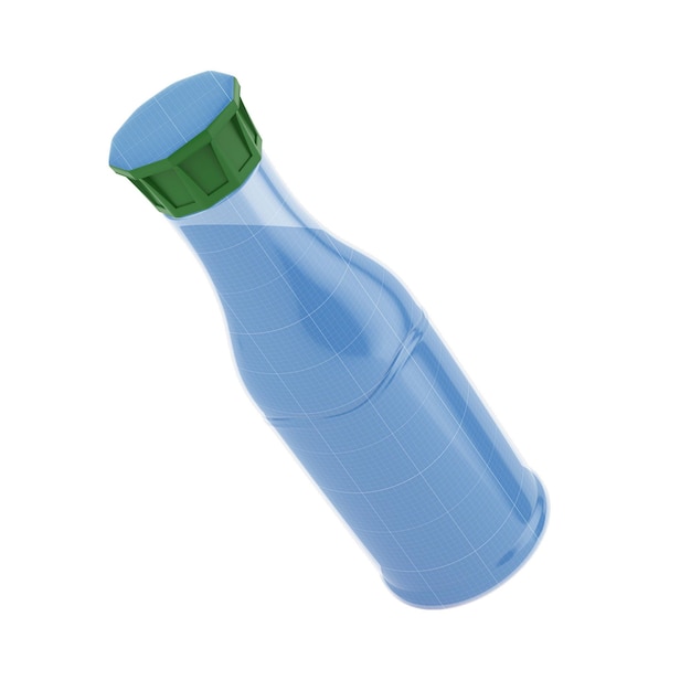 Saftflasche aus Plastik