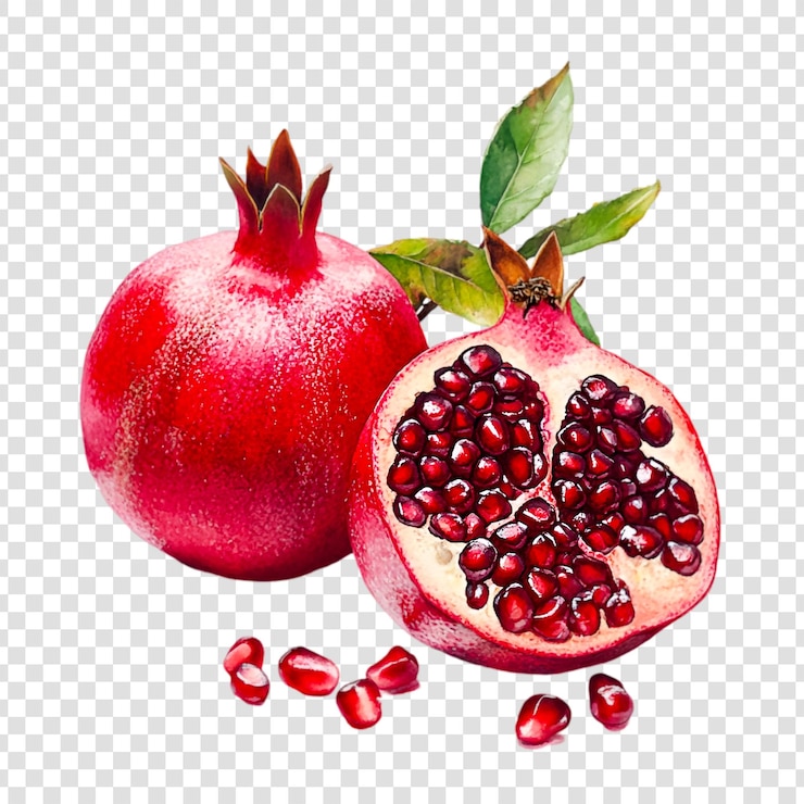 PSD saftige granatapfelfrüchte samen vitamine gesunde ernährung