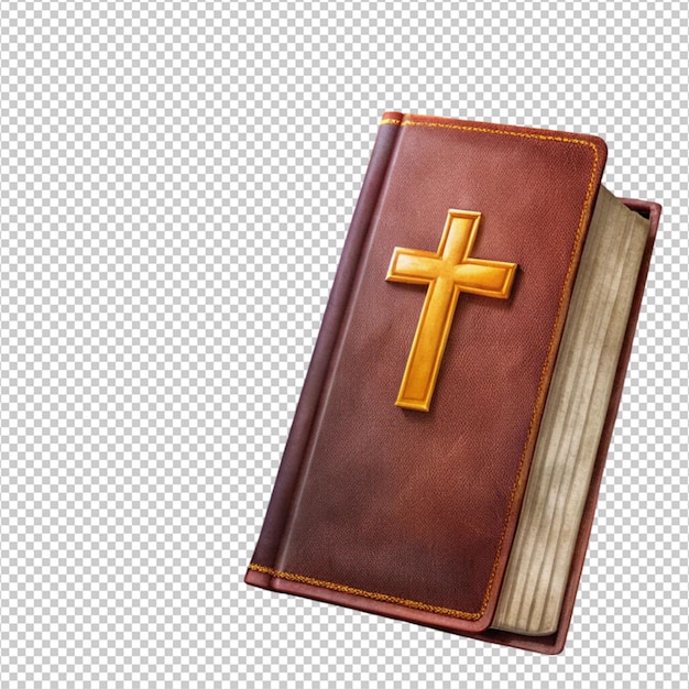 la sainte bible et le christianisme sur fond blanc
