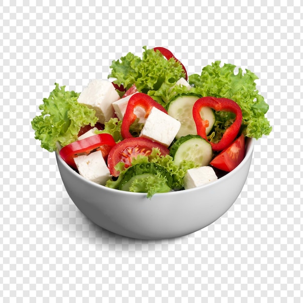 Salade fraîche et colorée