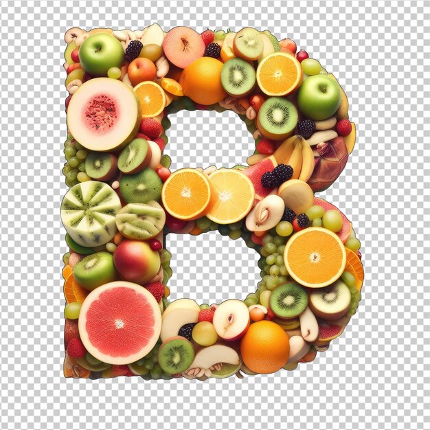 PSD salade de fruits frais png