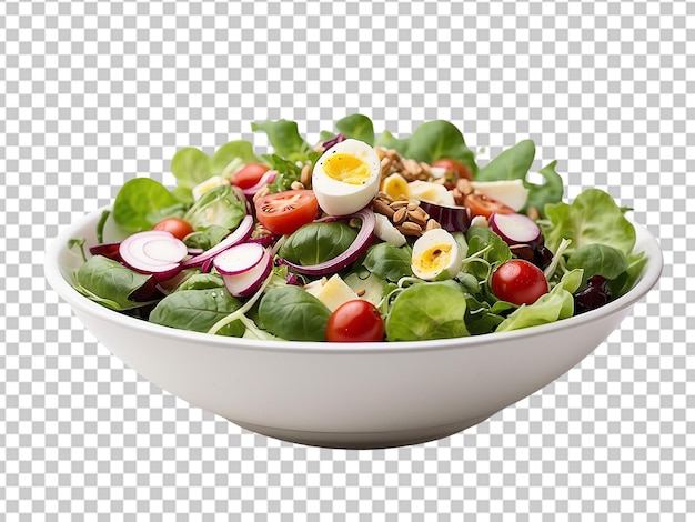 PSD salade garnie de fromage