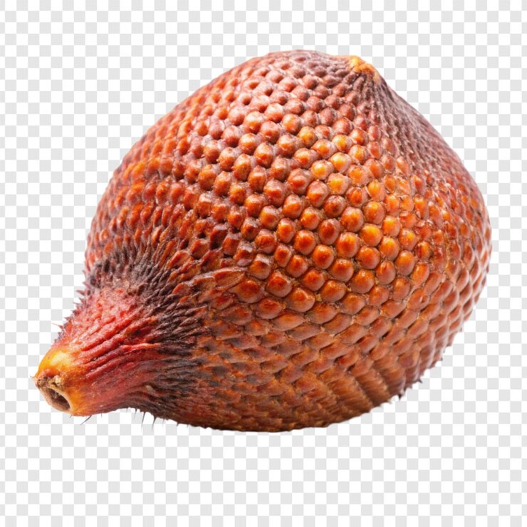 PSD salak fruit isolated on transparent background