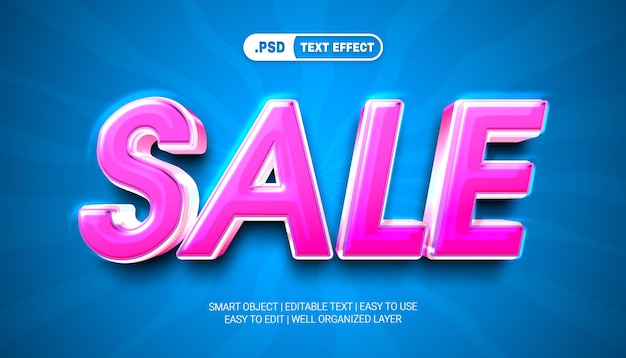 Sale text style effekt