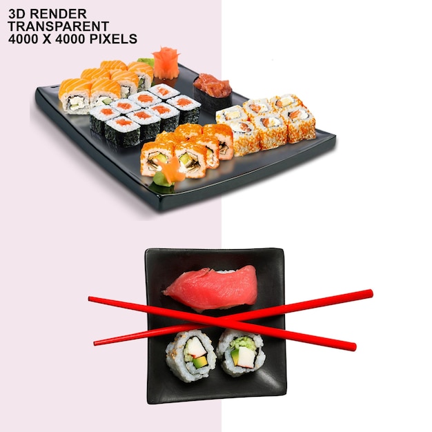 Salmão rosa Salmão fumado Peixe bife comida frutos do mar amp sushiSashimiNigiriMakiTemakiebishrimpin
