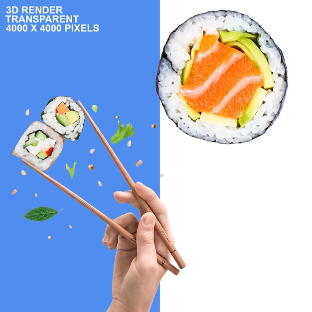 Salmón rosado salmón ahumado pescado filete comida mariscos amp sushiSashimiNigiriMakiTemakiebishrimpin