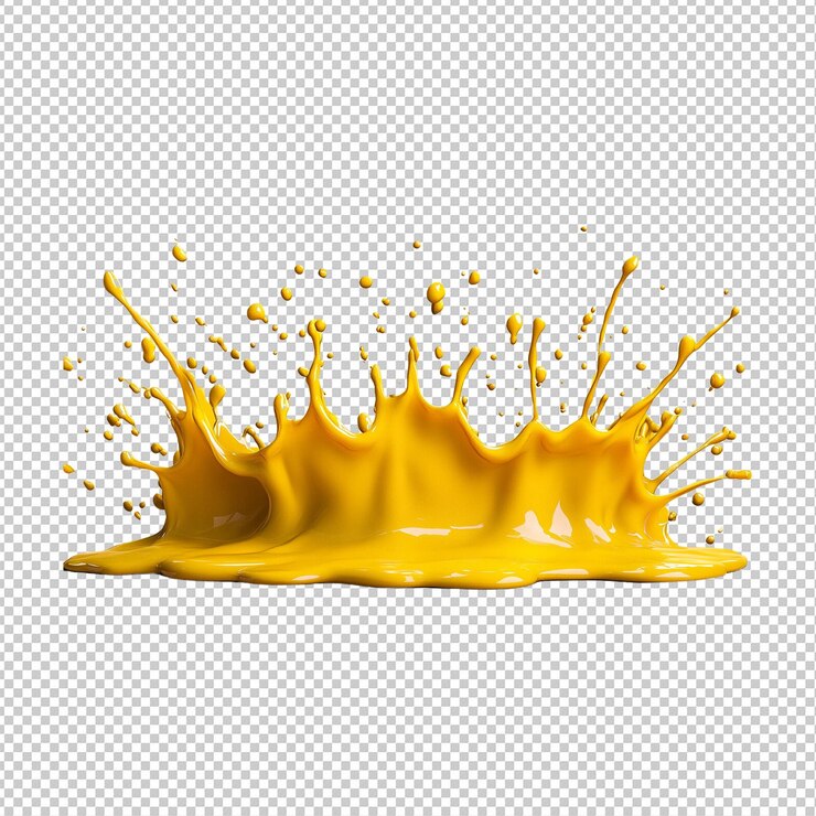 PSD salpicaduras de rebanadas de queso con fondo transparente