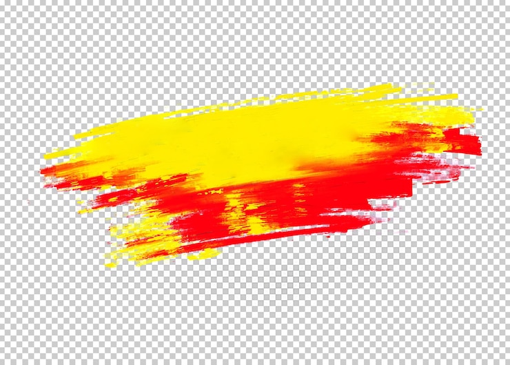 PSD las salpicaduras de tinta aisladas de fondo transparente