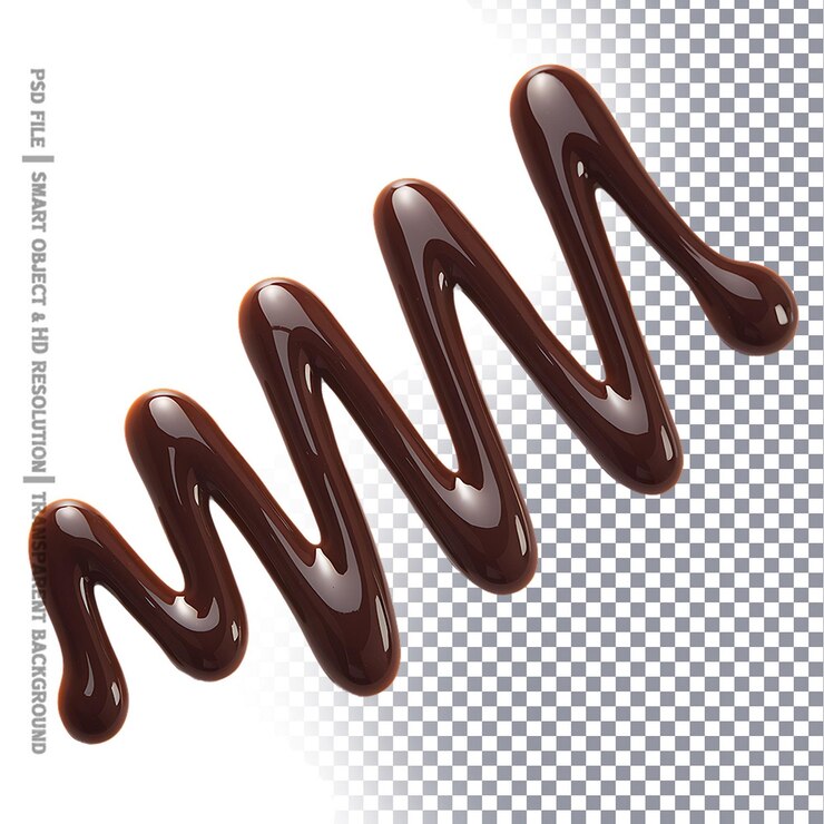 PSD salsa de chocolate