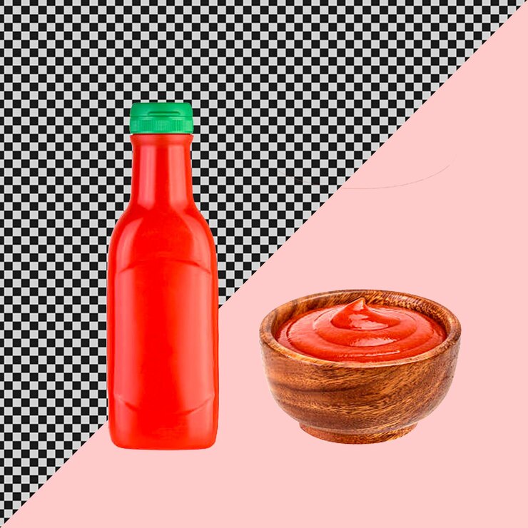 PSD salsa de ketchup de tomate salpicos ou líquido vermelho de suco de tomate vetor realista isolado com backg branco