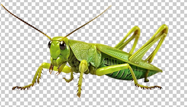 PSD un saltamontes en 3d
