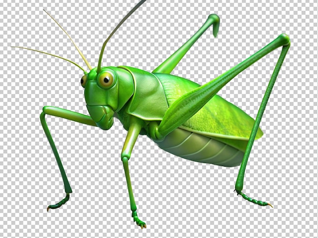 El saltamontes verde