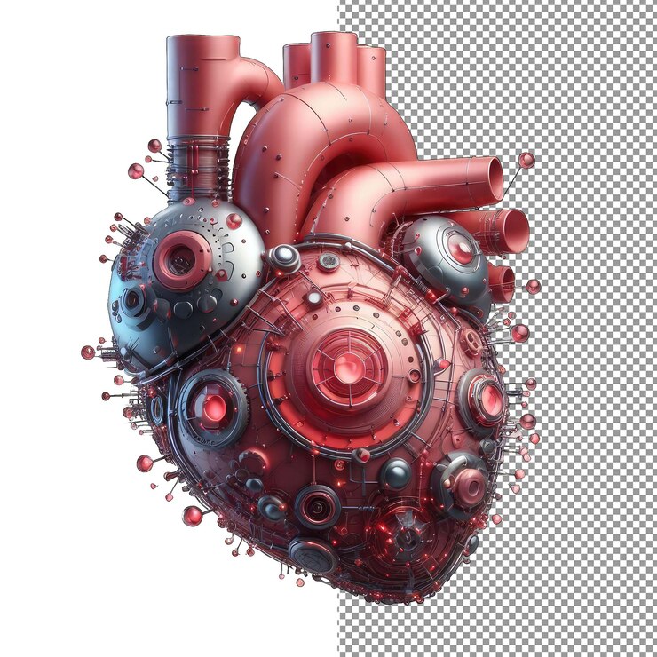 PSD salud abstracta una explosión transparente de arte médico