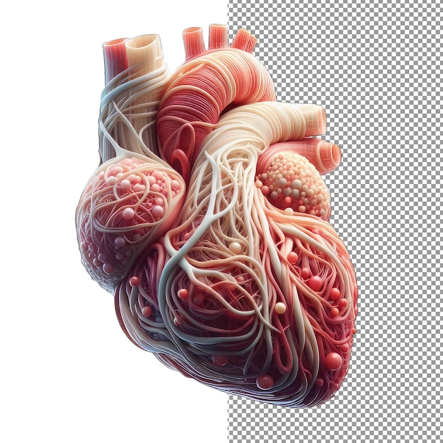 Salud abstracta una explosión transparente de arte médico