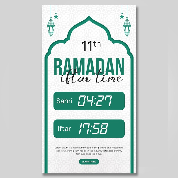 PSD saludo islámico de ramadán kareem en las redes sociales, plantilla de diseño de banner