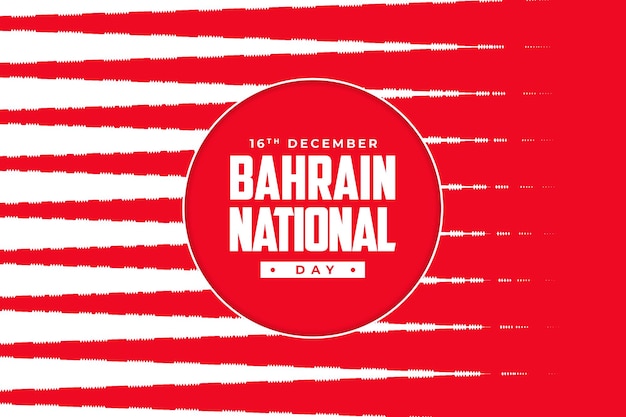 PSD saludo de publicación en redes sociales del día nacional de bahréin