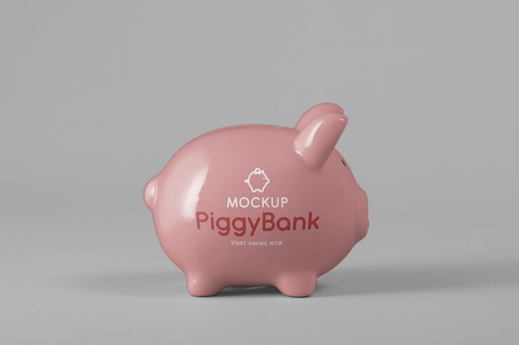 PSD salvadanaio in ceramica per risparmio e finanza