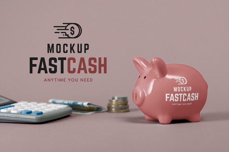 PSD salvadanaio in ceramica per risparmio e finanza