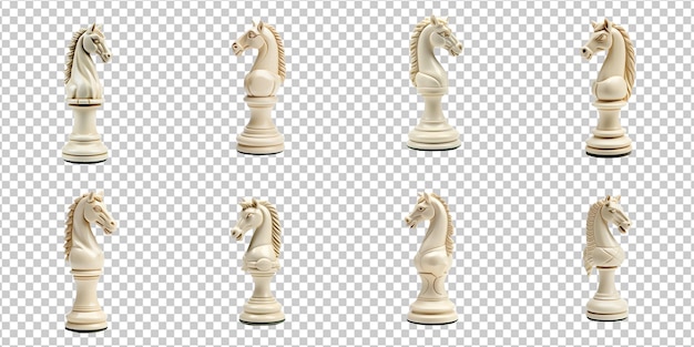 Sammlung pferd schach bauern künstliche intelligenz generative
