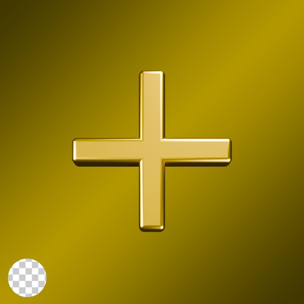 Sammlung von 3D-Symbolen