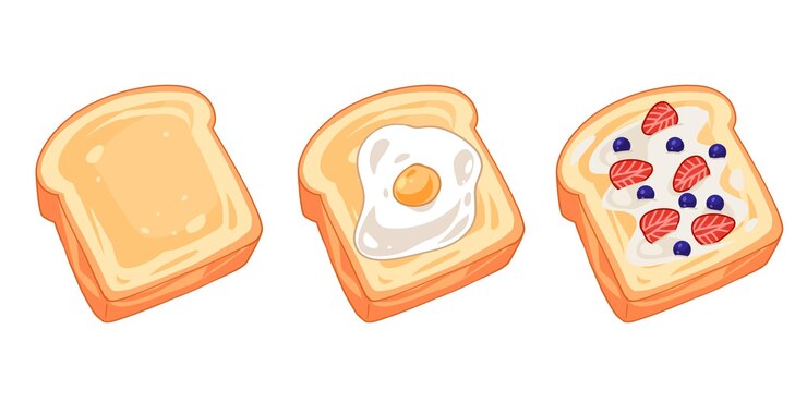 PSD sammlung von brot