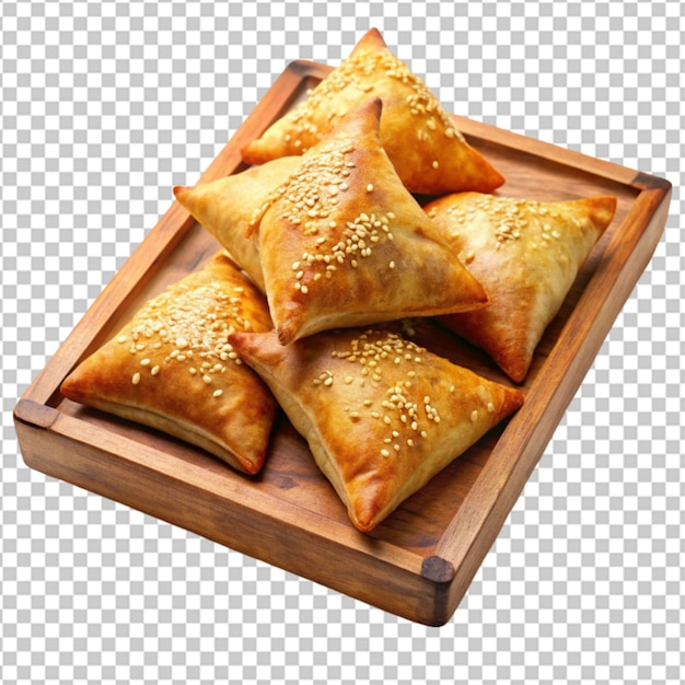 samosa em fundo transparente