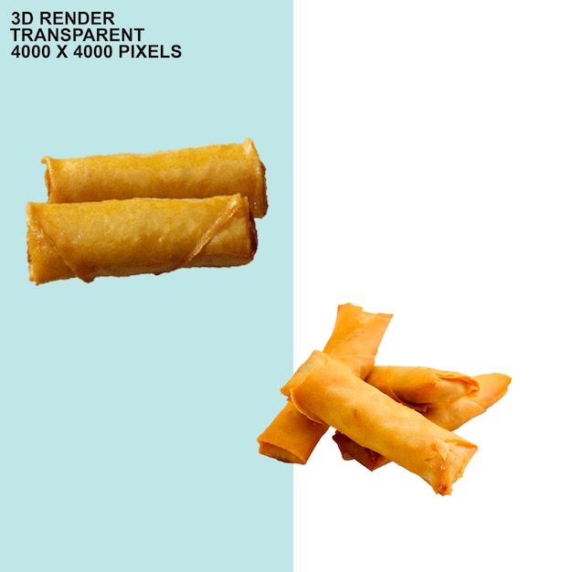 Samosa-Roll, durchsichtiger Hintergrund