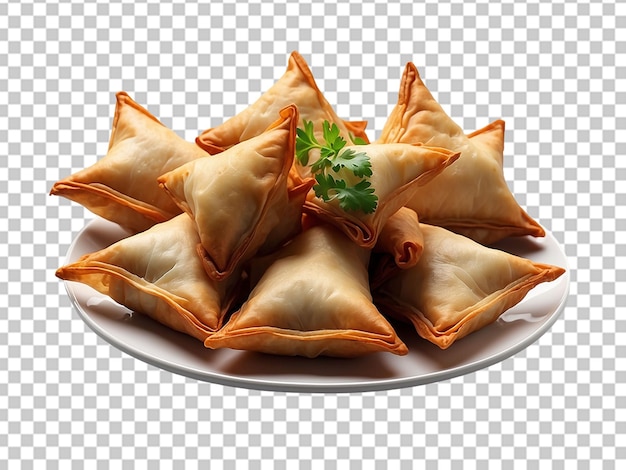 PSD samosas con chutney