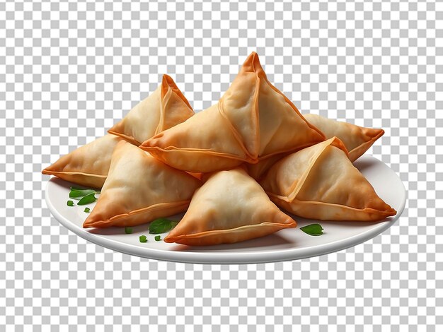 PSD samosas con chutney