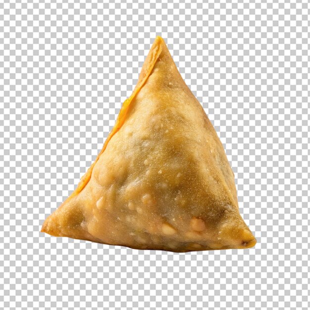 PSD des samosas croustillantes isolées sur un fond transparent