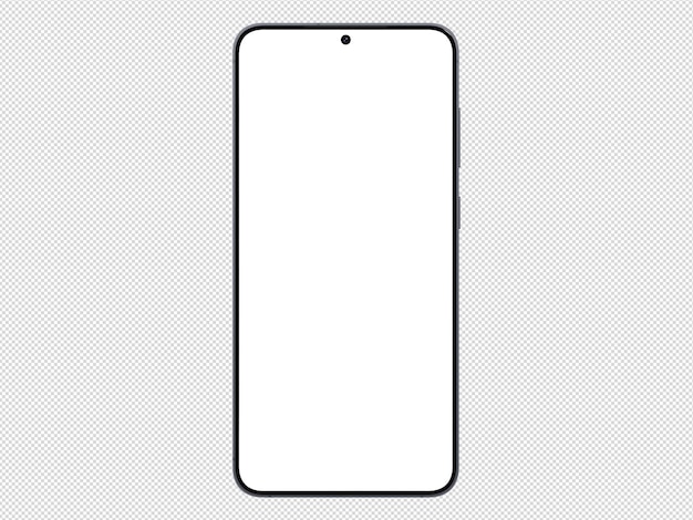 Samsung Galaxy S25 Blueblack Mockup Template Without Background Isolated