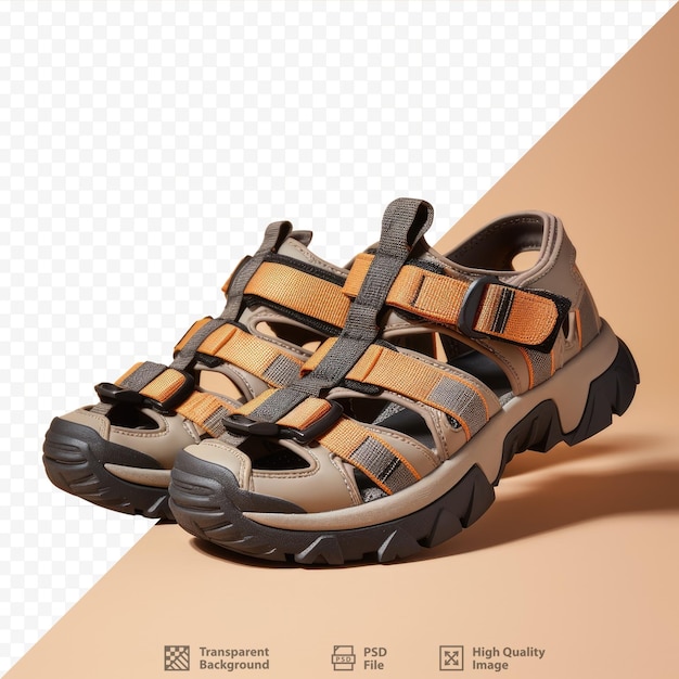 PSD sandales pour hommes à fond transparent uniquement