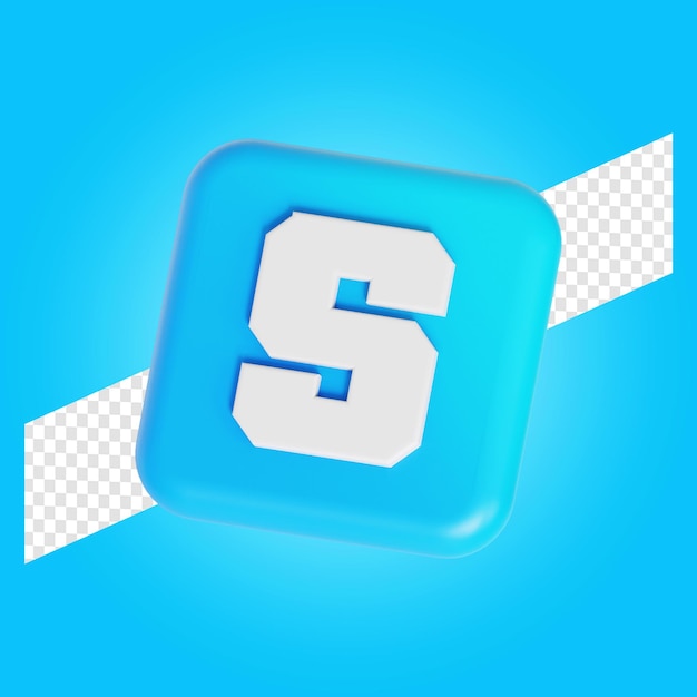 Sandbox criptomoneda símbolo logo 3d ilustración