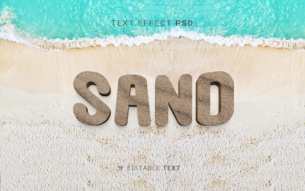 Sandtexteffekt