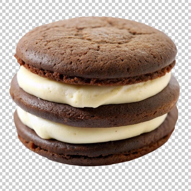 PSD sándwich de helado de chocolate