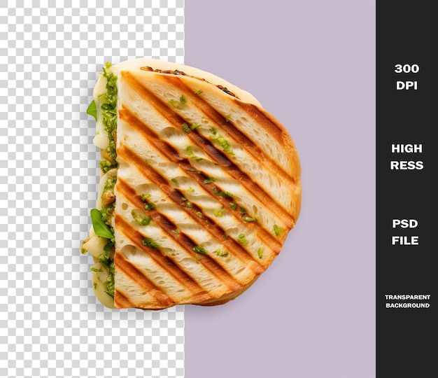 PSD un sándwich con una imagen de un sándwitch con las palabras quot no 2 5 quot