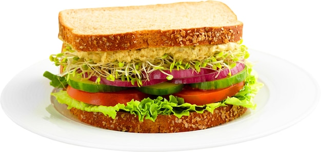 PSD sándwich de pollo hamburguesa png sabrosa hamburguesa banner