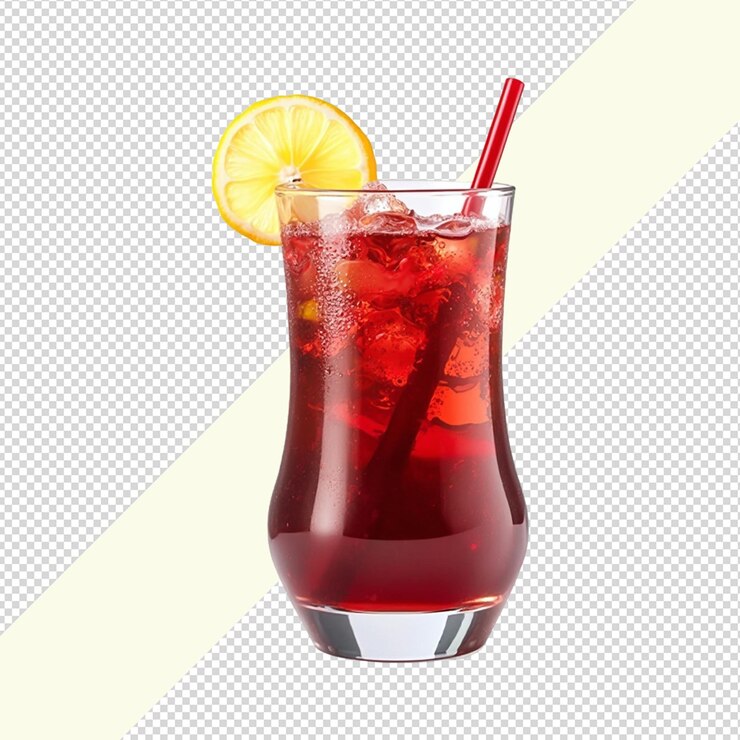 Sangria bebidas fuertes aisladas en el fondo transparente PSD