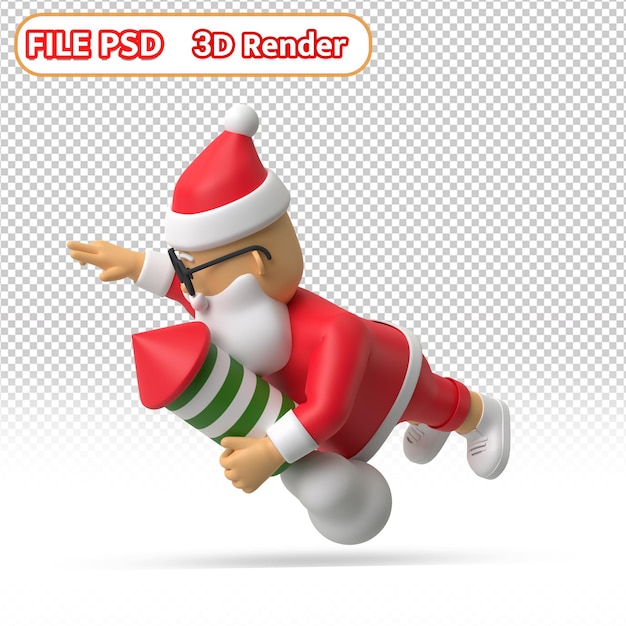 PSD santa_flying_angle