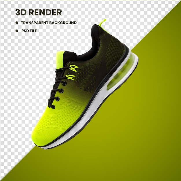 Sapatos jogger design 3d