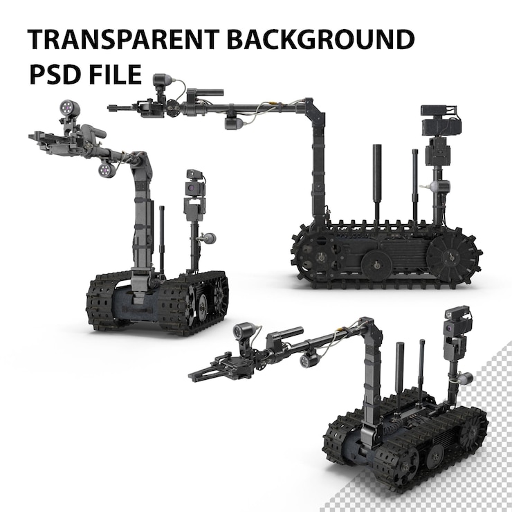 PSD sapper-roboter png