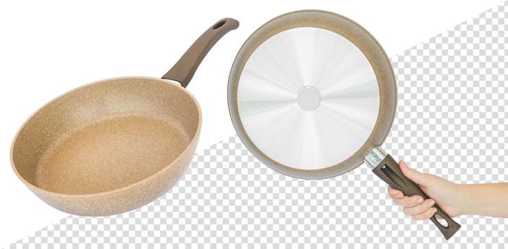Sartén para cocinar. Aislado del fondo
